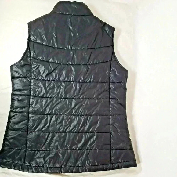 Gander Mountain Guide Series Women Nylon puffer Vest black blue Medium packable - Picture 3 of 8